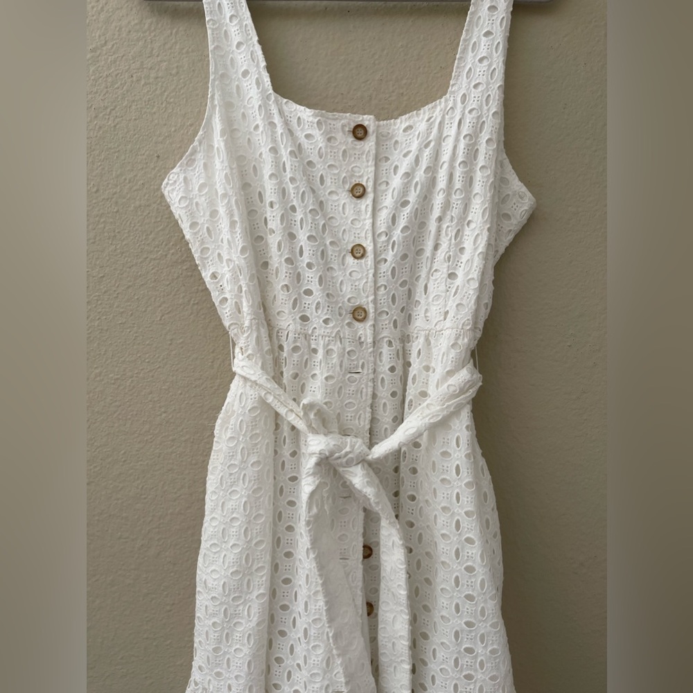 A Loves A button down eyelet dress - Picture 4 of 7